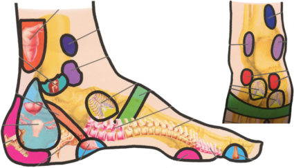 Подошва – это главный орган осязания любого человека Точки на стопах