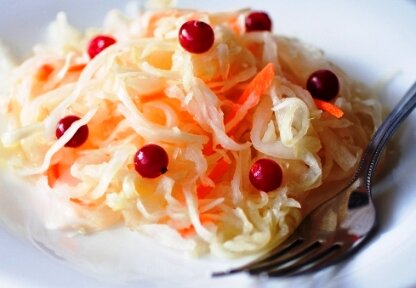 Калорийность квашеной капусты