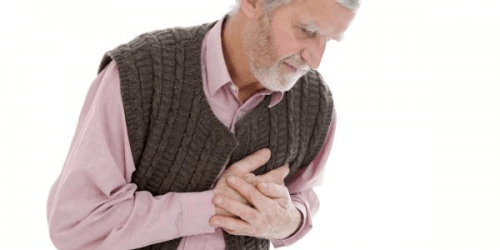 Прострелы в зоне сердца;