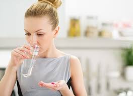 Прием таблеток